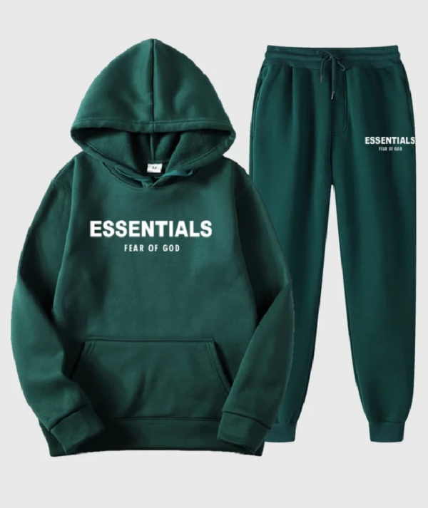 Green Essentials Tracksuit