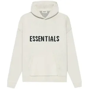 White Essentials Hoodie