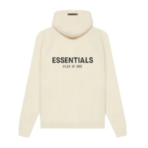 Beige Essentials Hoodie