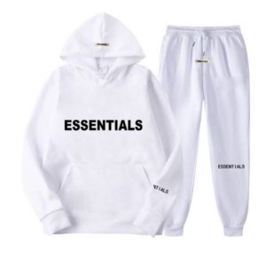 White Essentials Tracksuit