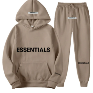 Brown Essentials Tracksuit