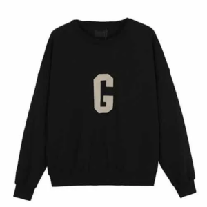 Essentials Crewneck Black Sweatshirt