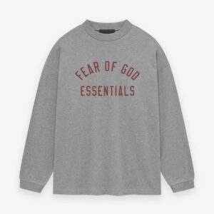 Fear OF God Essentials Grey Sweatshirt