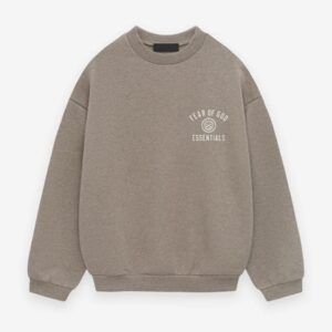Fear OF God Essentials mattle Black Sweatshirt